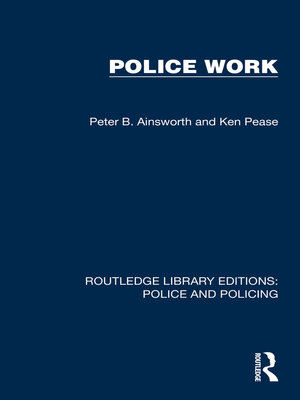 cover image of Police Work